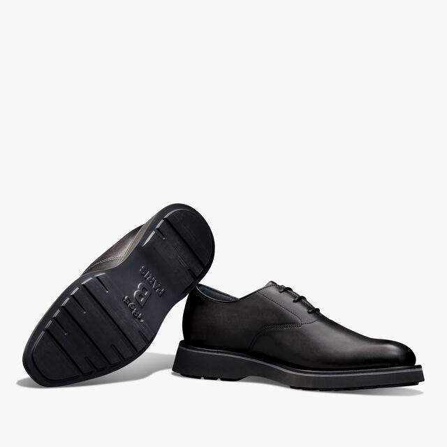 Alessio Leather Oxford, NERO GRIGIO, hi-res 4