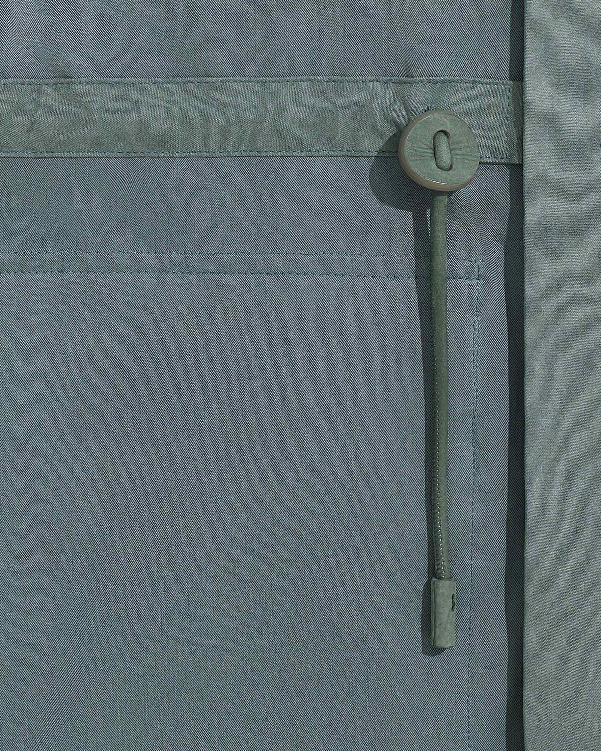 Camera Field Jacket with Leather Details, Prasin Green, hi-res