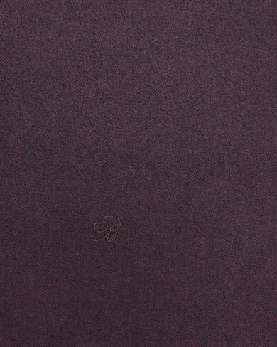 Military Shirt with Leather Detail, Nero Bordo, hi-res