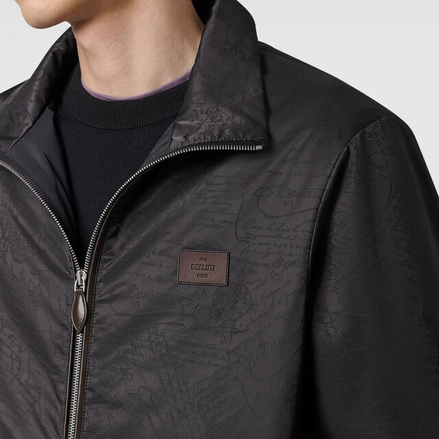 Scritto Nylon Padded Liner, NOIR, hi-res 5