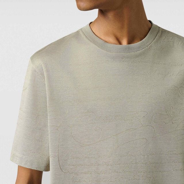 Scritto Pique T-shirt, LIGHT PEBBLES GREY, hi-res 3