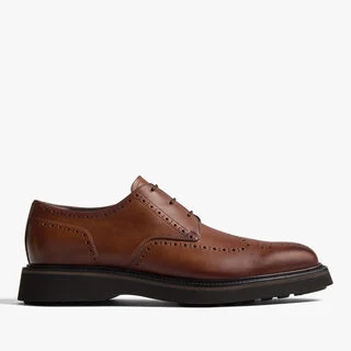 Derby Alessio En Cuir De Veau Naturel Derby Alessio En Cuir De Veau Naturel