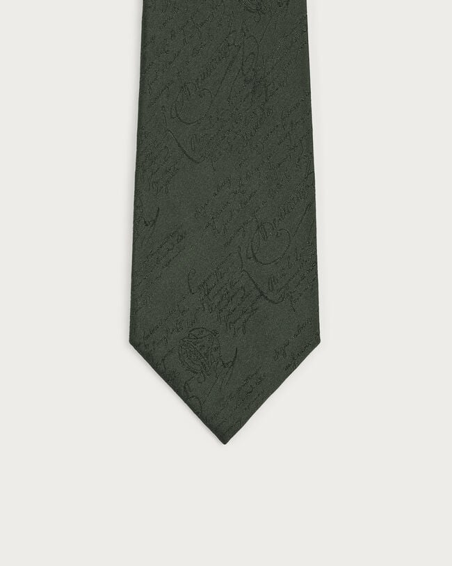 クラシック スクリットパターン タイ, Dark Green, hi-res