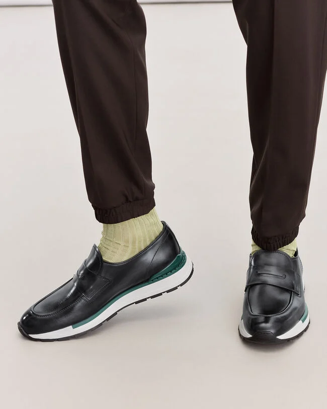 Fast Track Loafer, Nero Fume, hi-res