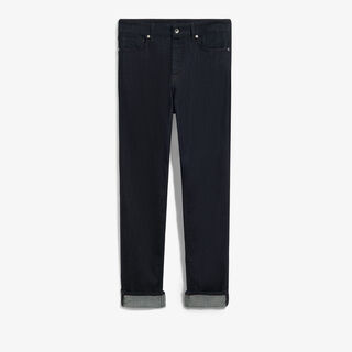 Slim Denim Pants, DARK INDIGO DENIM, hi-res
