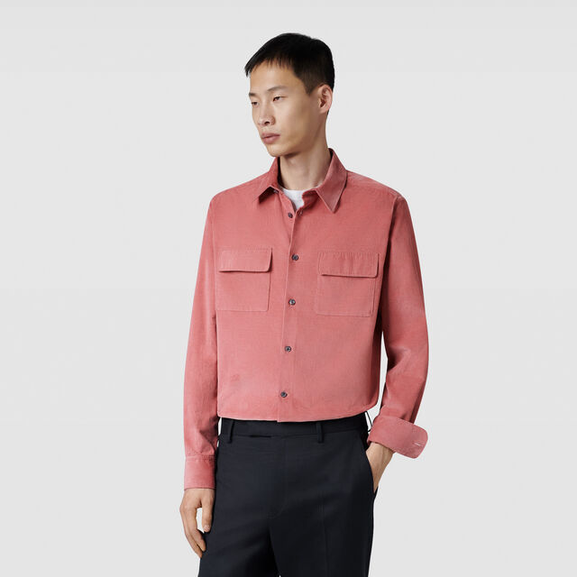 Chemise en Velours Côtelé, ROSEWOOD, hi-res 3