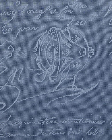 Scritto Piqu&eacute; T-shirt, Nile Blue, hi-res