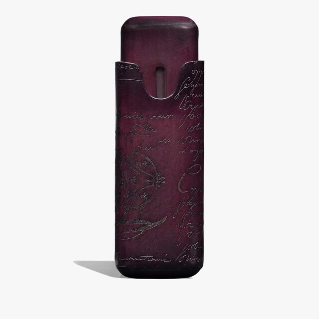 Scritto Leather Two-Cigar Case, GRAPES, hi-res 2