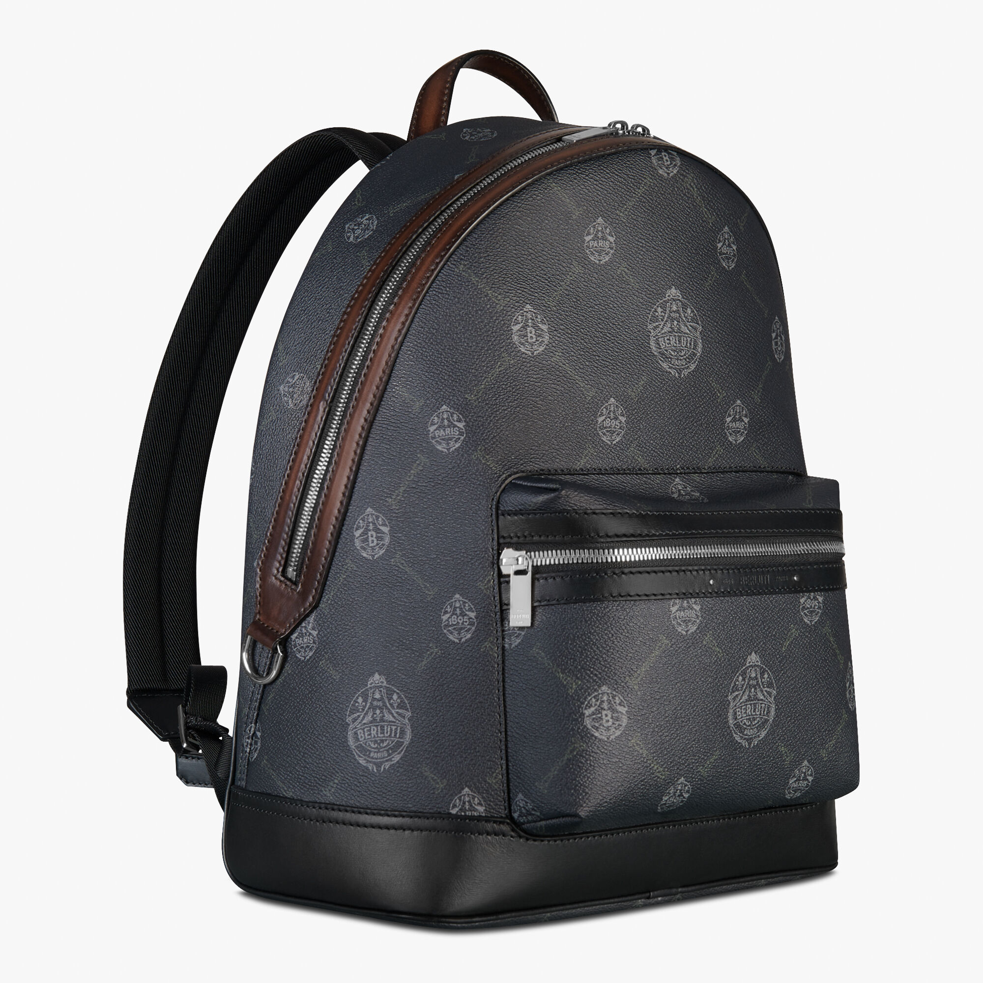 black luxury backpack