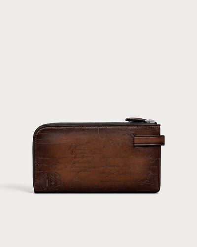 Tiriwa Zipped Pouch, Cacao Intenso, hi-res