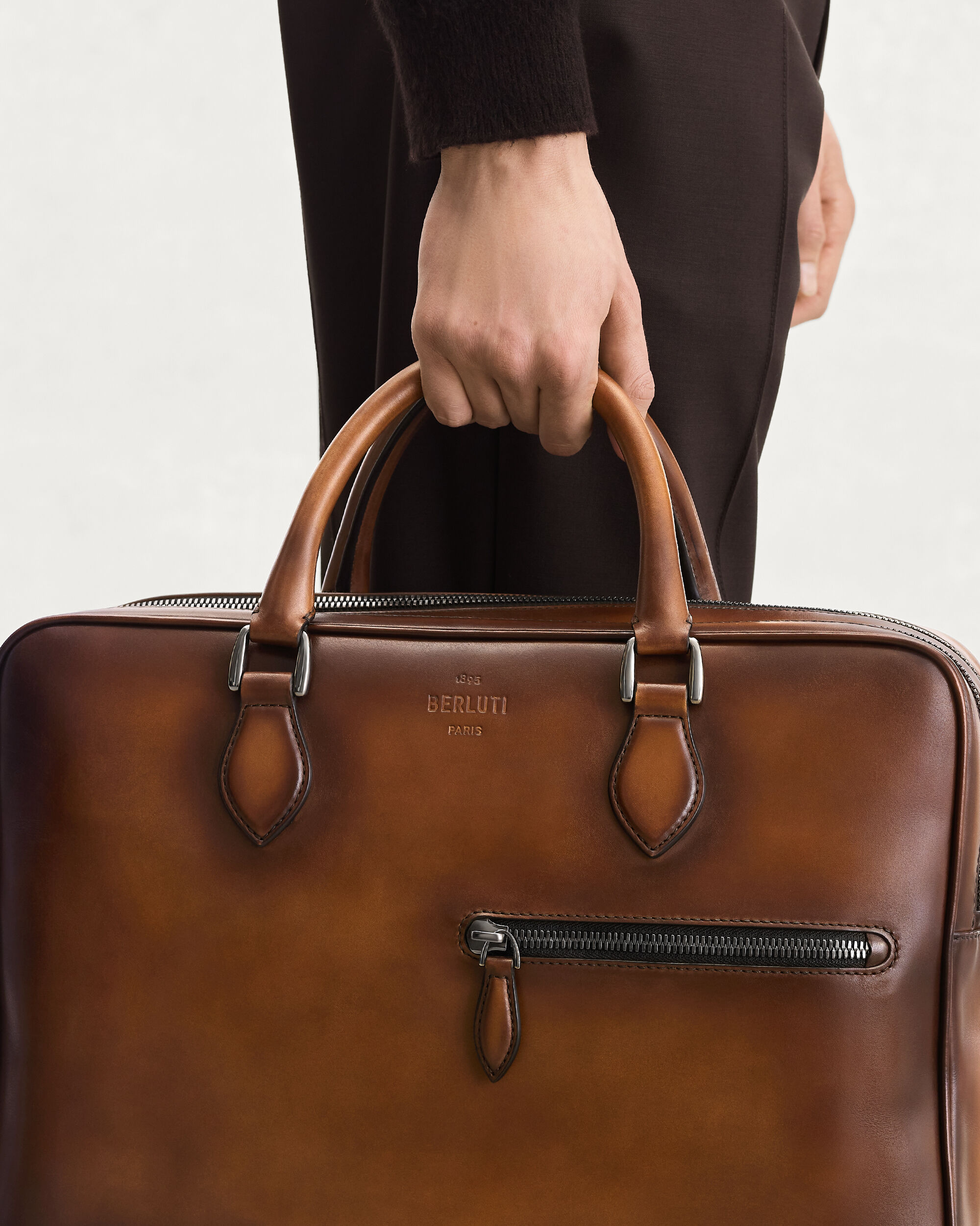 ベルルッティ　エクリトワール　カリグラフィーブリーフケース BERLUTI - 最高傑作 ベルルッティ グランドエクリトワール スクリット