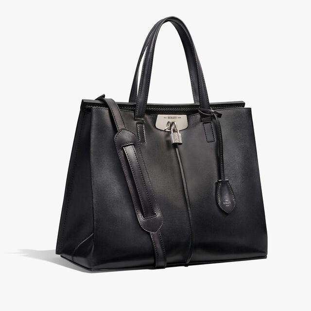 Cabas Luti 38 En Cuir, NERO GRIGIO, hi-res 2