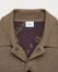 Knitted Overshirt with Leather Details, Bronze Melange, Image 3