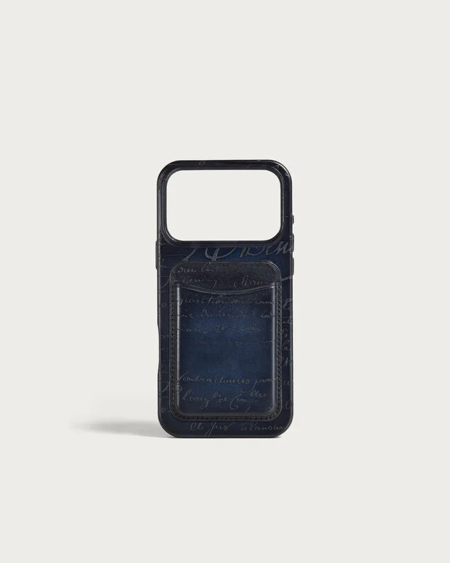 Magnetic Card Holder, Nero Blu, hi-res