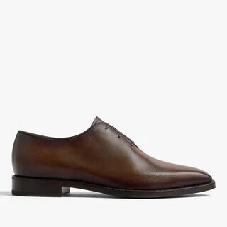 Alessandro Demesure Neo Flex Venezia Softy Calf Leather Oxford, SOFT BROWN, hi-res