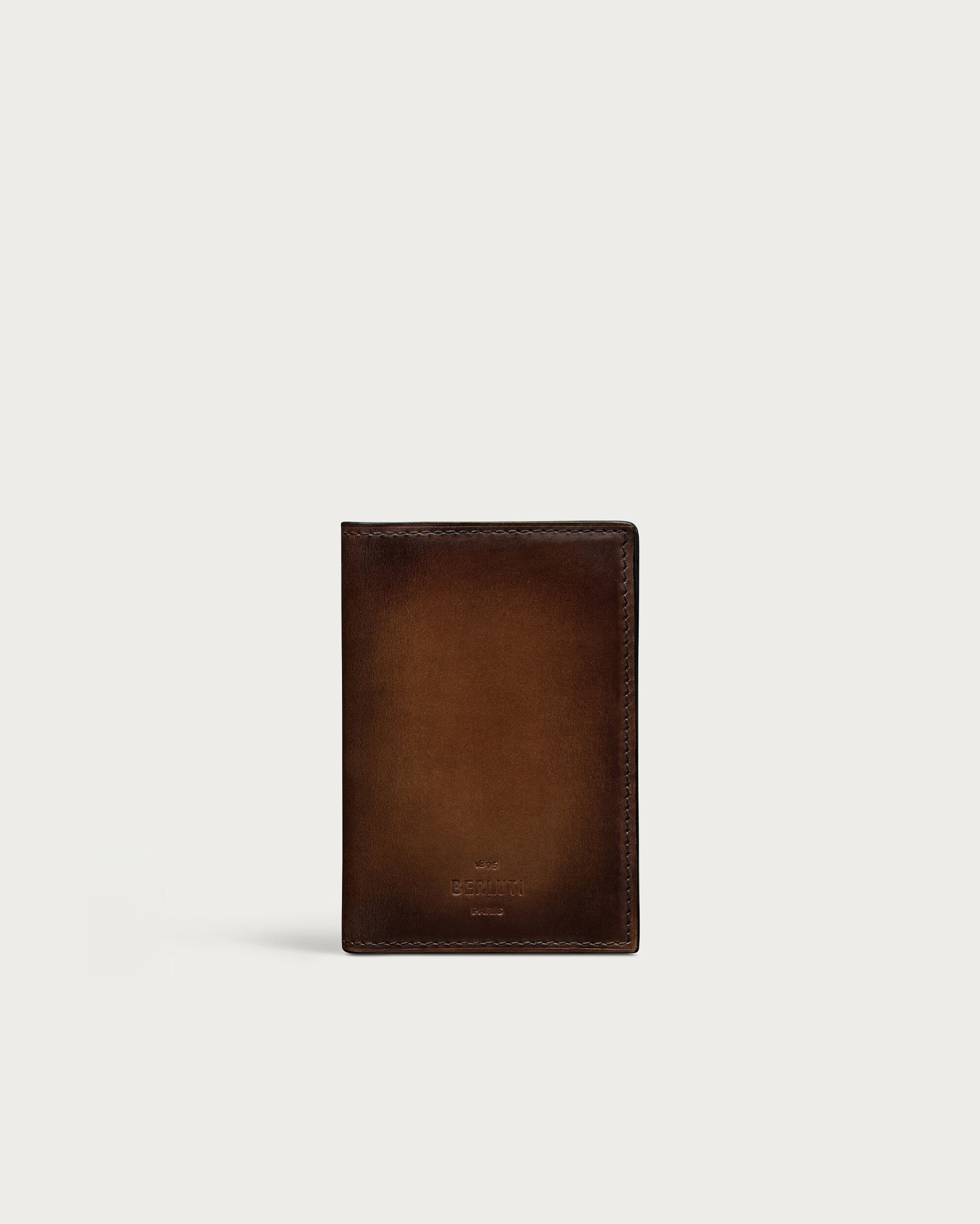 BERLUTI ブラウンレザー ケース Berluti（ベルルッティ） ドゥジュール レザー ブリーフケース