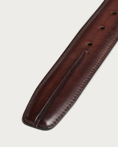 Classic Gaspard Belt, Marrone Intenso, hi-res