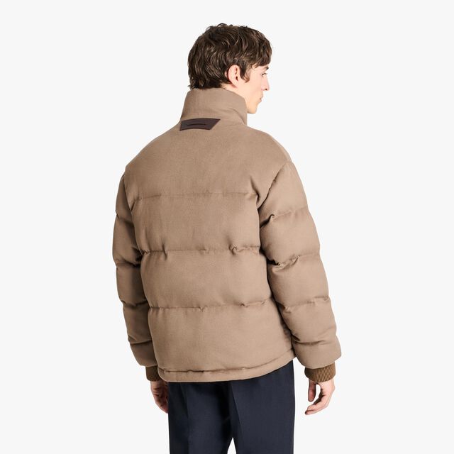 Cashmere Puffer Jacket, OTTER, hi-res 3
