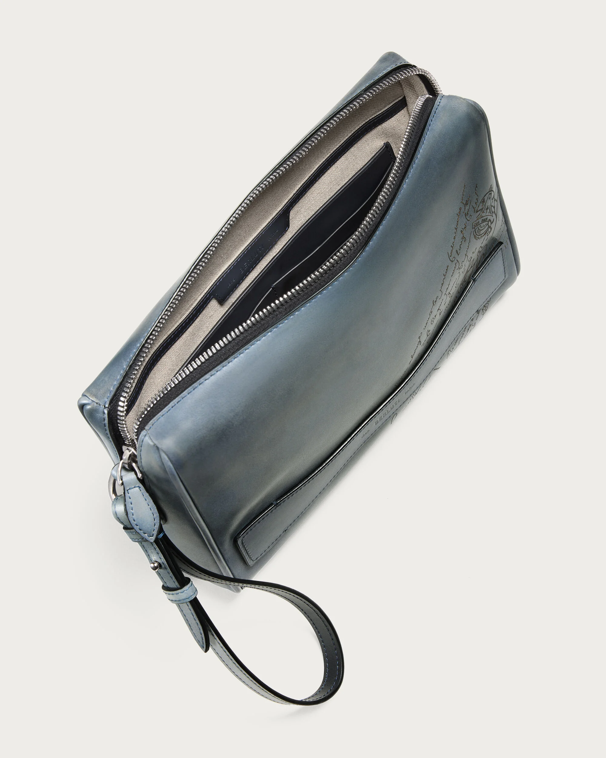 Rosewood Pouch, Bleu Brume, hi-res