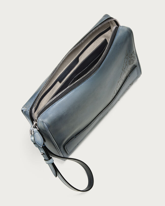 Rosewood Pouch, Bleu Brume, hi-res