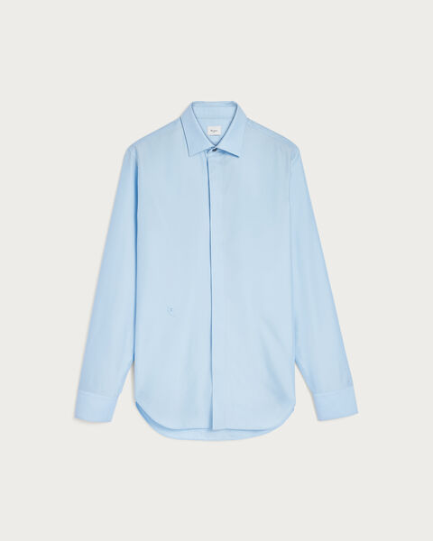 Andy Shirt with Alessandro Embroidery, Sky Blue, hi-res