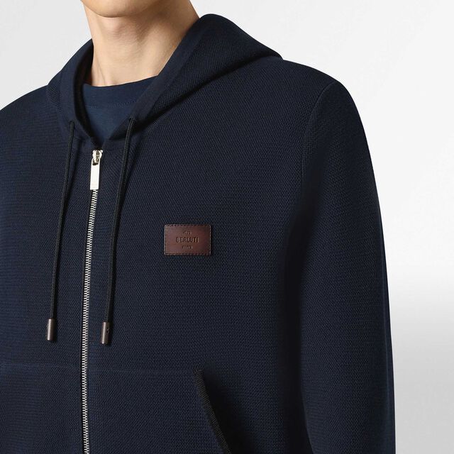 Shadow  Zip-Up Hoodie, NAVY, hi-res 5