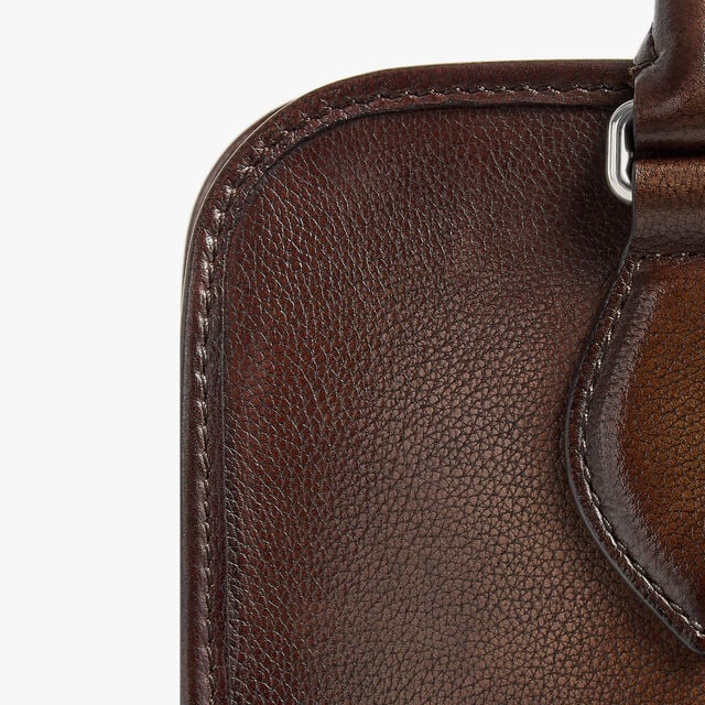Premier Jour Backpack In Scritto Leather, SOFT BROWN, hi-res 8