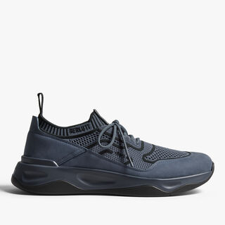 Shadow Knit, Nubuck Calf And Lagoon Calf Sneaker, PURPLE CLOUD, hi-res