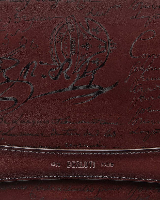 Tersio Zipped Pouch, Legno Bruciato, hi-res