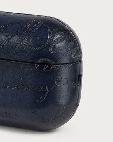 Airpods Pro Case, Nero Blu, hi-res