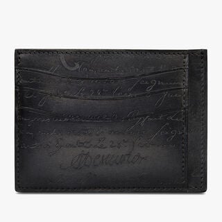 Bambou Tetris Scritto Leather Card Holder Bambou Tetris Scritto Leather Card Holder