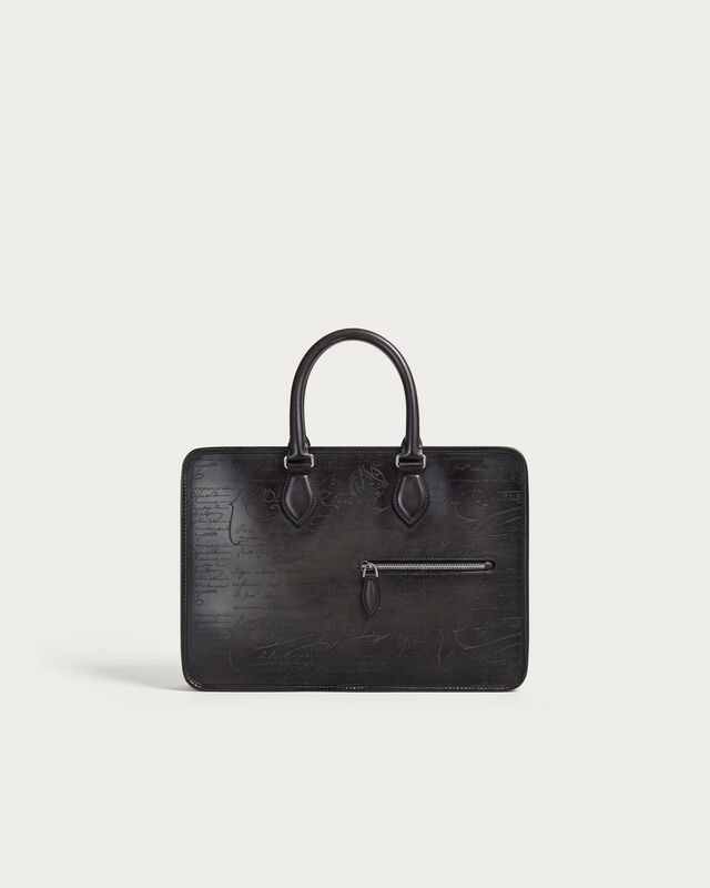 Un Jour Mini Briefcase, Nero Grigio, hi-res