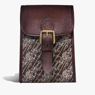 Bourse Toile Marbeuf Messenger, DARK BROWN + MADURO, hi-res