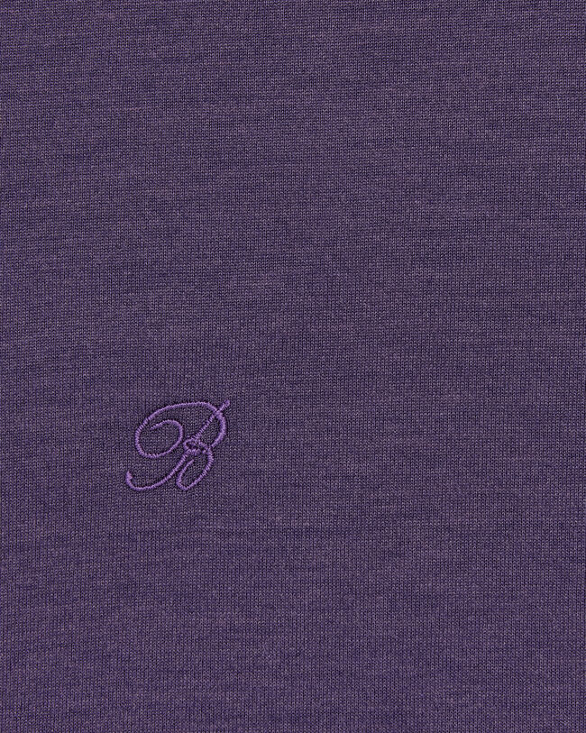 轻盈Polo衫, Dark Purple, hi-res
