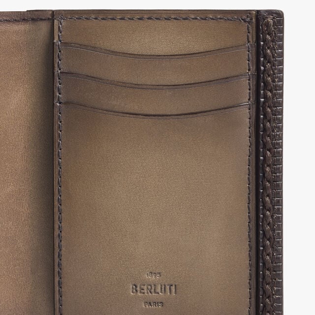 Jagua Leather Card Holder, SELVA OSCURA, hi-res 4