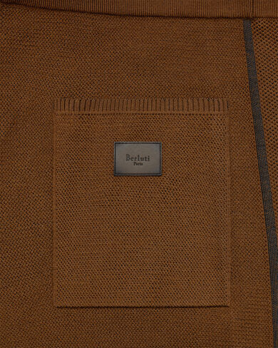 Shadow Jogpants with Leather Detail, Toffee Camel, hi-res