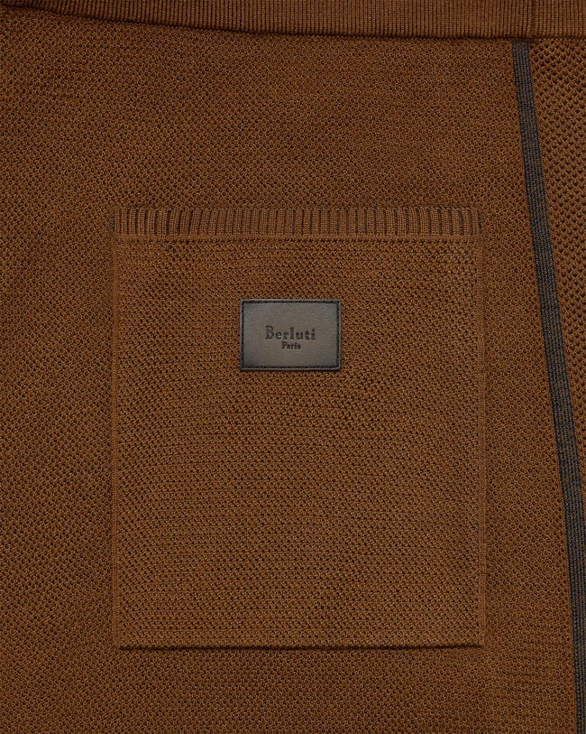 Shadow Jogpants with Leather Detail, Toffee Camel, hi-res