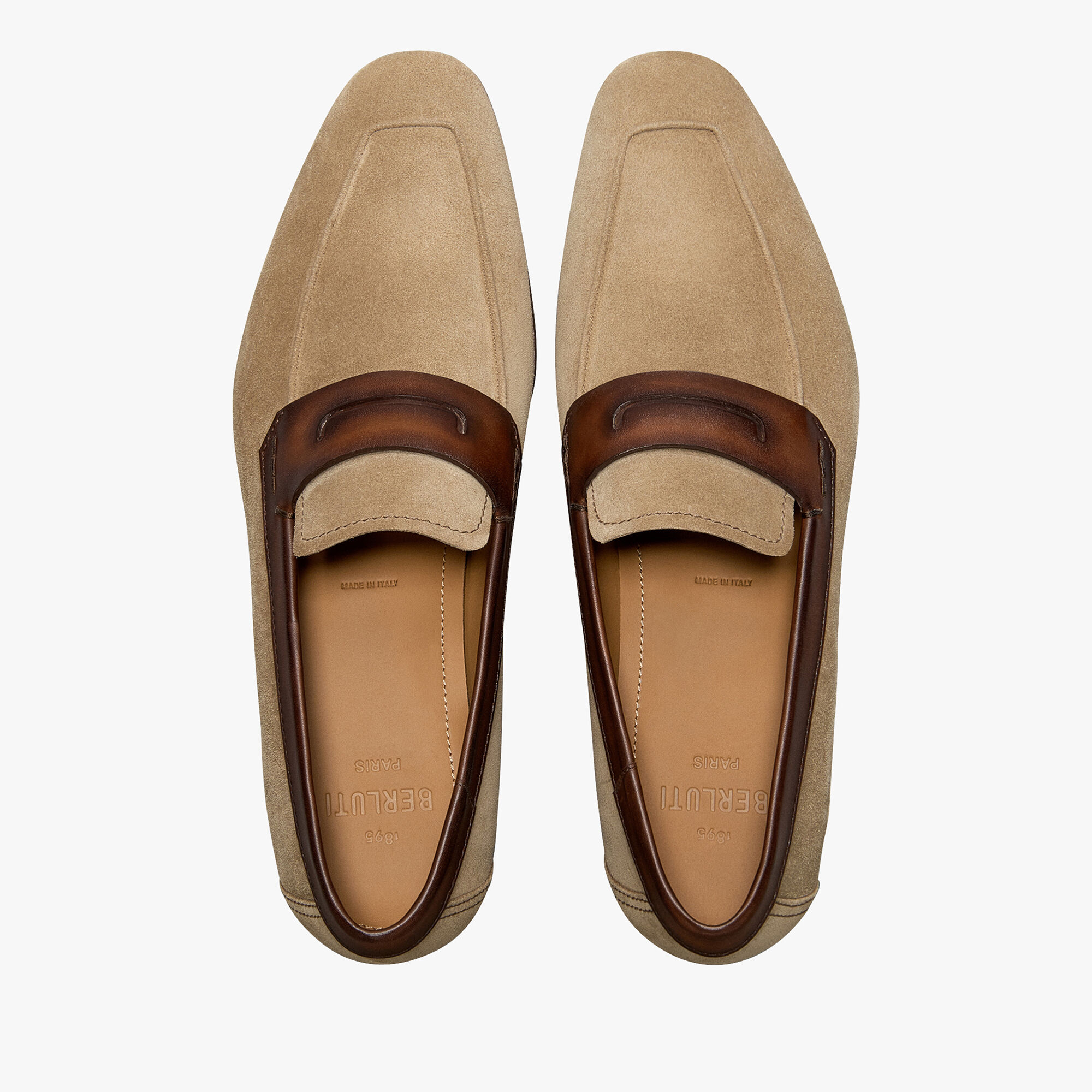 Lorenzo Scritto Suede Leather Loafer - Size: 11.5 - Men - Berluti