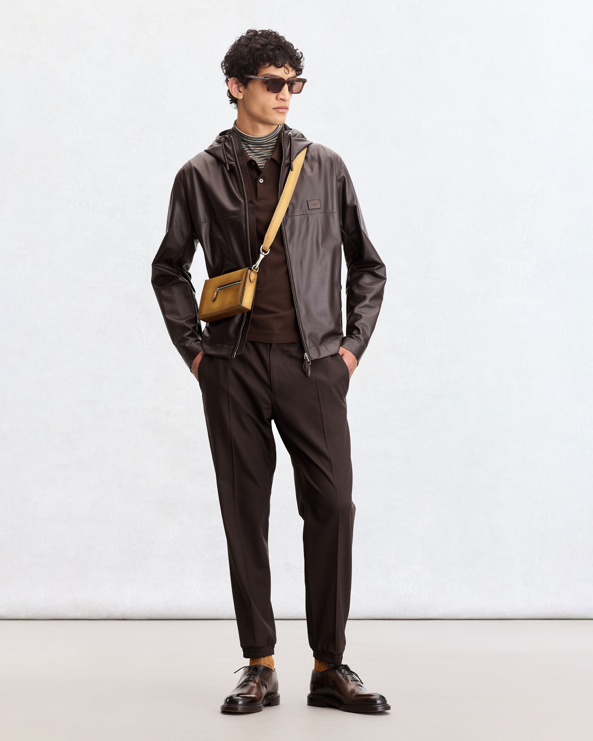 1 Jour De Poche Messenger, Mustard, hi-res