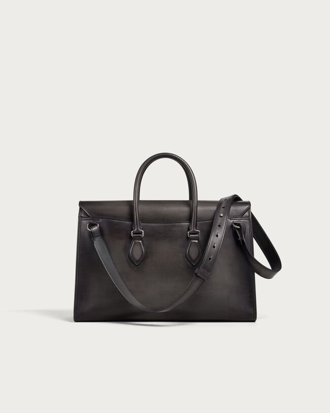 E'Mio Briefcase, Nero Grigio, hi-res