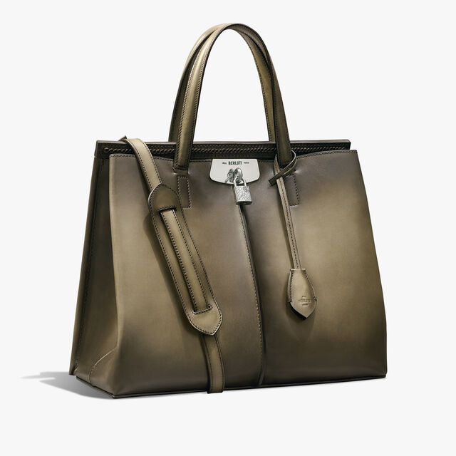 Luti 38 Leather Tote Bag, SANDSTORM, hi-res 2