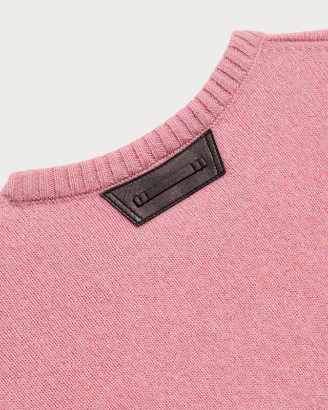 Classic Crewneck, Heather Pink, hi-res