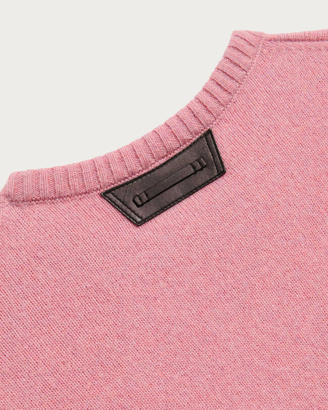 Classic Crewneck, Heather Pink, hi-res