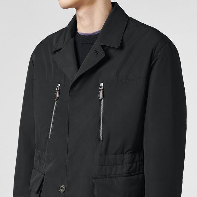 Veste en Tissu Technique, NOIR, hi-res 5