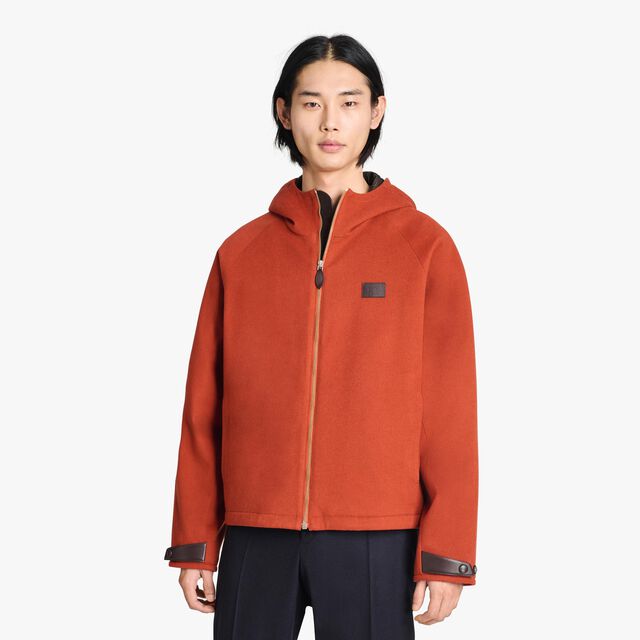 Cashmere Padded B-Way, ORANGE RUST, hi-res 3
