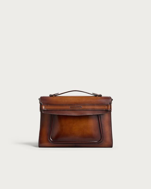 Andy Messenger Briefcase, Cacao Intenso, hi-res