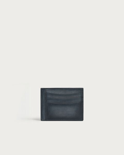 Bambou Tetris Card Holder, Blu Minerale, hi-res