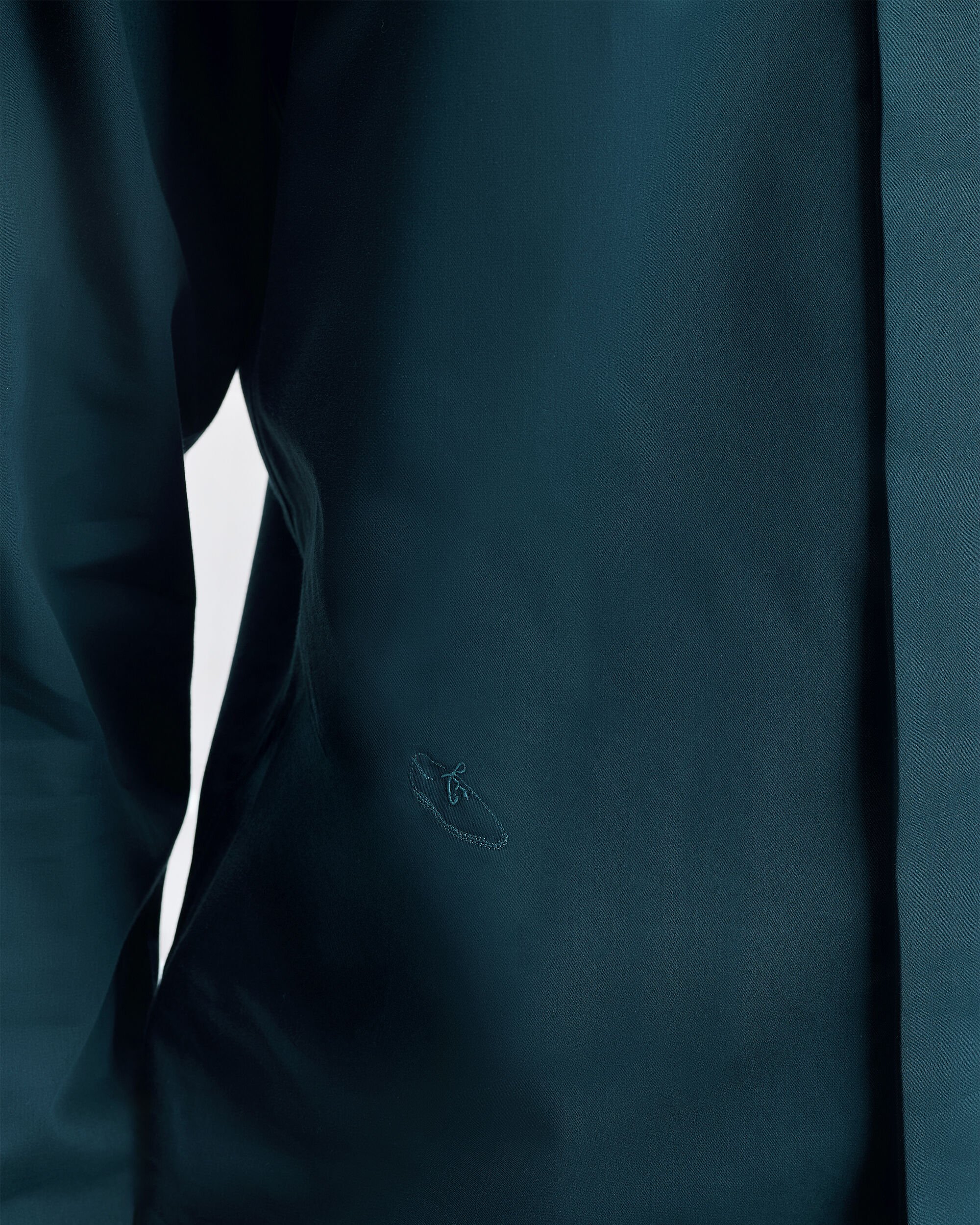 Alessandro刺绣Andy衬衫, Nero Blue, hi-res