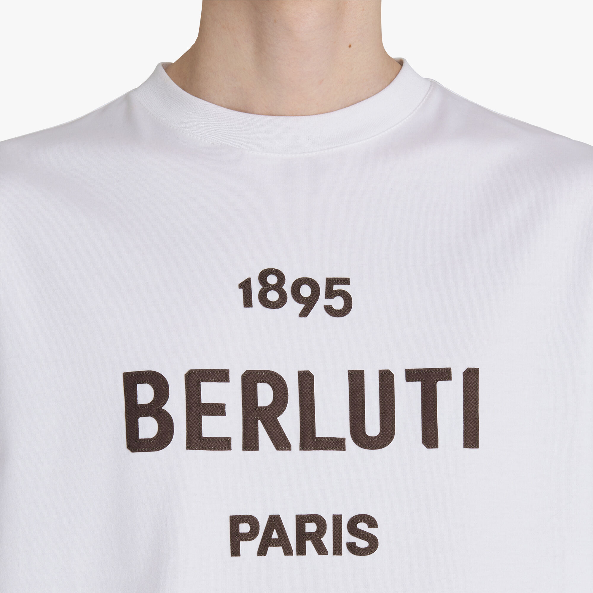 ブラウン ロゴTシャツ | ベルルッティ JP
