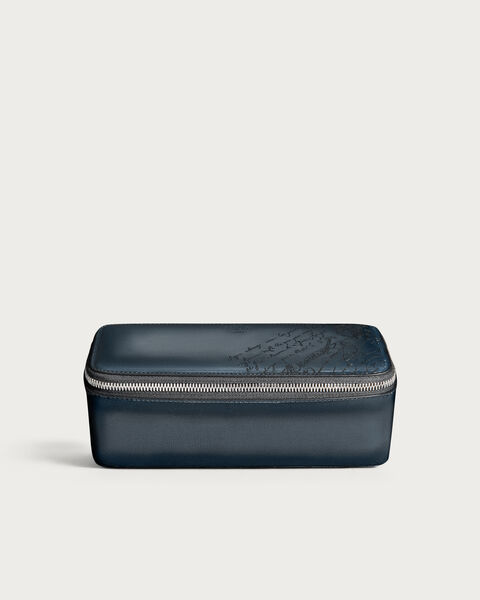 &Eacute;tui Trois&nbsp;Montres, Blu Minerale, hi-res